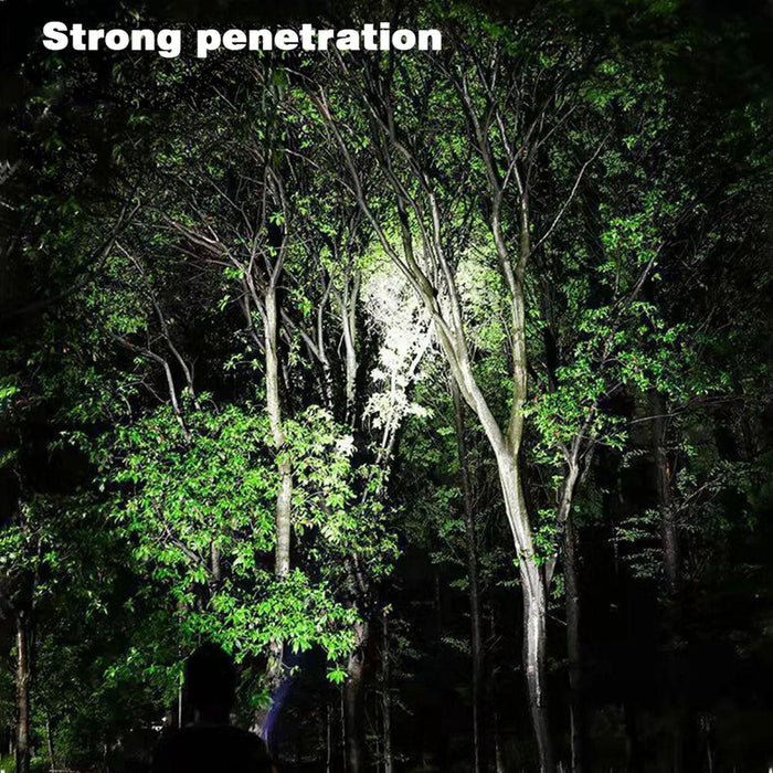 White Laser Wick Led Flashlight With Fluorescent Strips