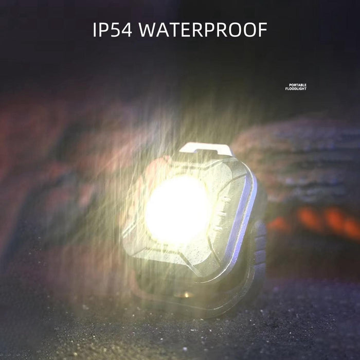 500Lm Mini Work Light With Holder Black