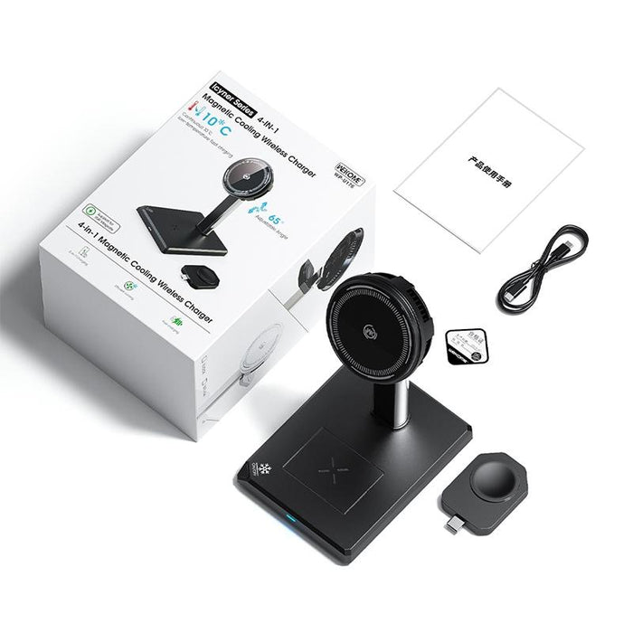15W 4 In 1 Magnetic Wireless Charger Stand