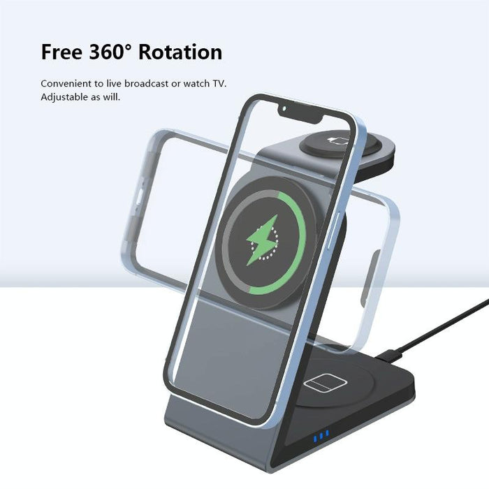 3 In 1 Magnetic Wireless Charger For Sw18