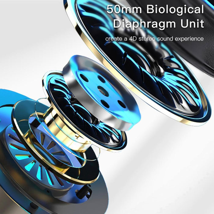 Rgb Gaming Wired Earphone With Mic Black