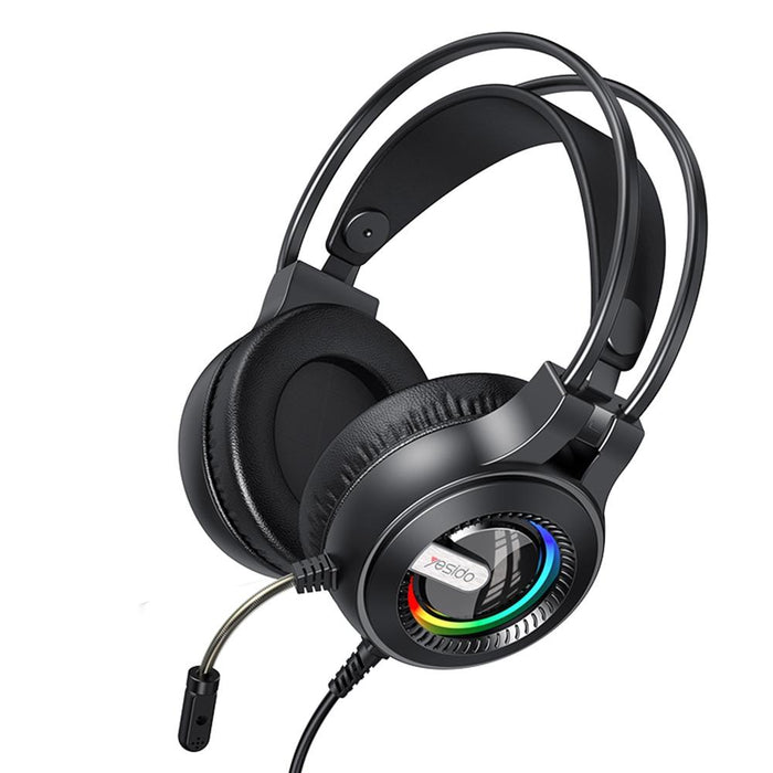 Rgb Gaming Earphones With Head-Mounted Design