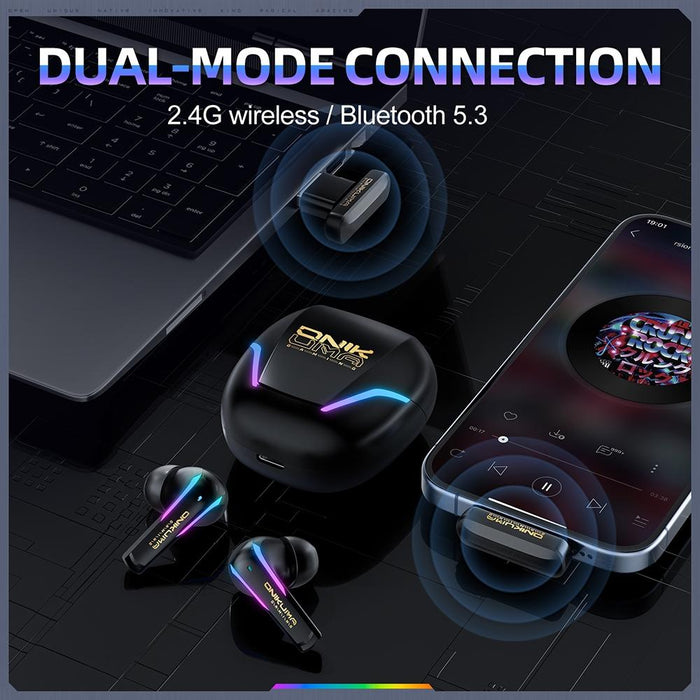 T27 Dual Mode Cool Wireless Bluetooth Earphone