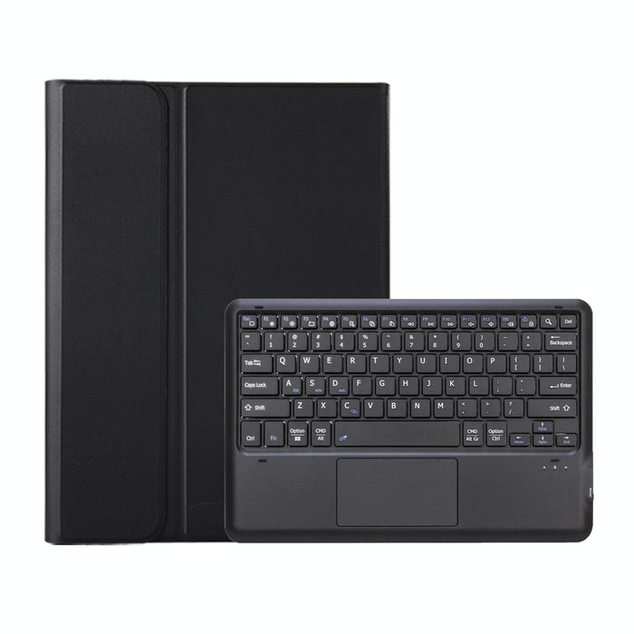 For Samsung Galaxy Tab S10 Ultra Touch Pad Detachable Bluetooth Keyboard Leather Tablet Case