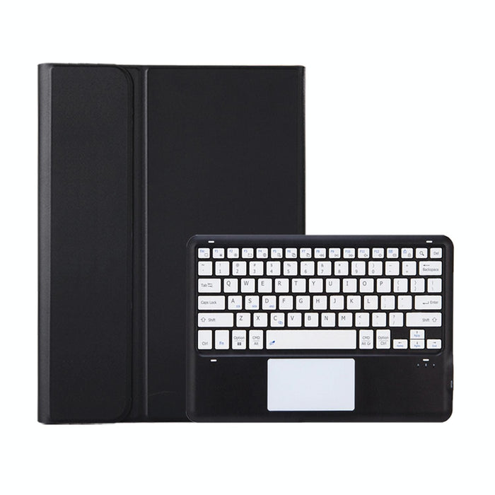 For Samsung Galaxy Tab S10 Ultra Touch Pad Detachable Bluetooth Keyboard Leather Tablet Case