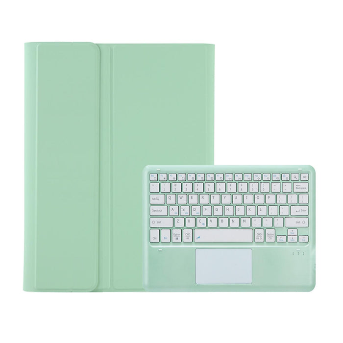 For Samsung Galaxy Tab S10 Ultra Touch Pad Detachable Bluetooth Keyboard Leather Tablet Case