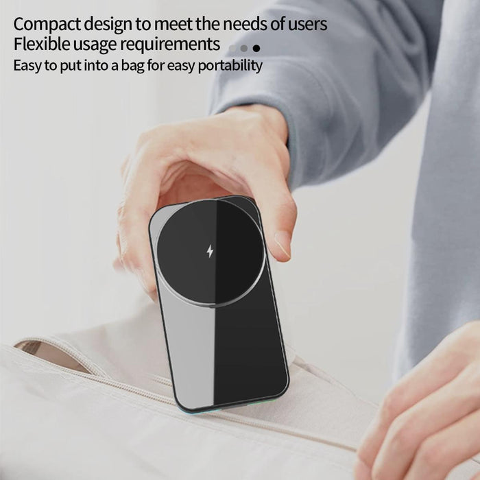 Foldable 3 In 1 Rgb Led Wireless Charger