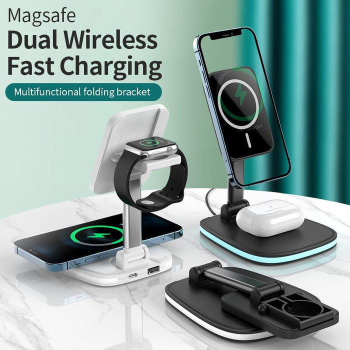 15W Multifunctional Desktop Wireless Charger