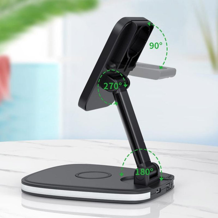 15W Multifunctional Desktop Wireless Charger
