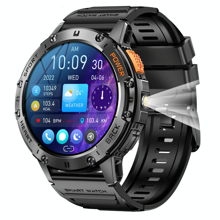 1.43 Inch Bluetooth Call Smart Watch Support Heart Rate / Blood Oxygen