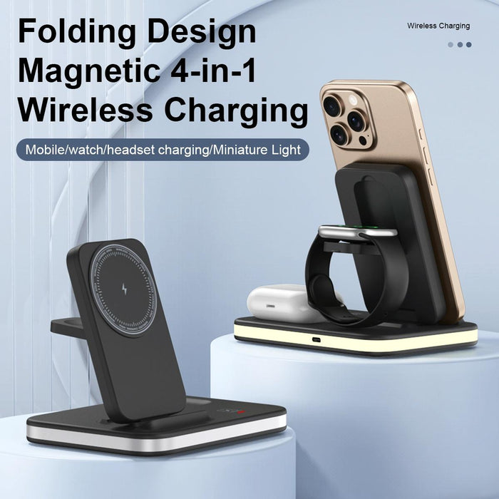 4 In 1 Magnetic Fast Wireless Charger