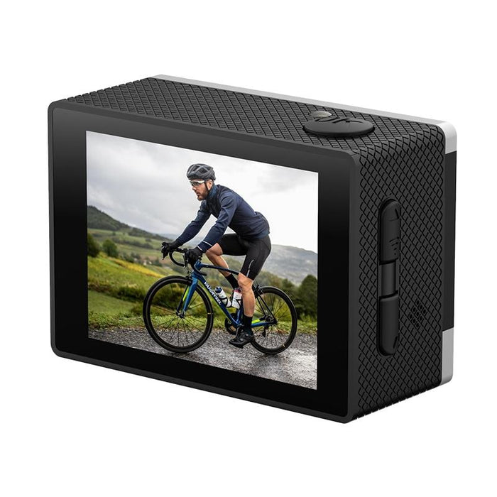 2.0 Inch Ips Hd Action Camera With Wide Angle Lens Black
