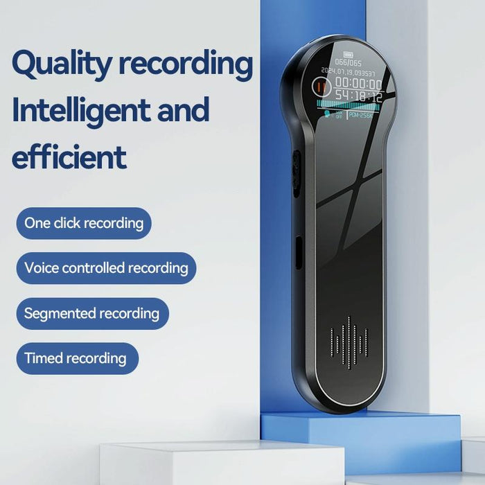 1 Inch Colour Screen Hd Noise Reduction Voice Recording Pen Memory 16Gb Black