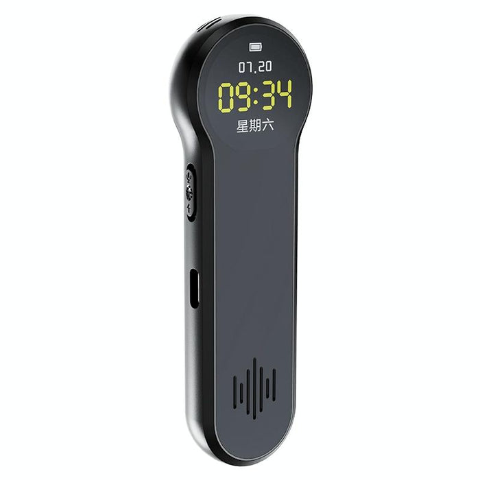1 Inch Colour Screen Hd Noise Reduction Voice Recording Pen Memory 16Gb Black
