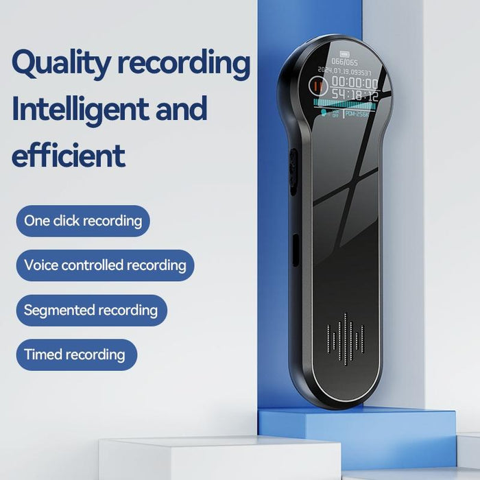 1 Inch Colour Screen Hd Noise Reduction Voice Recording Pen Memory 16Gb Black