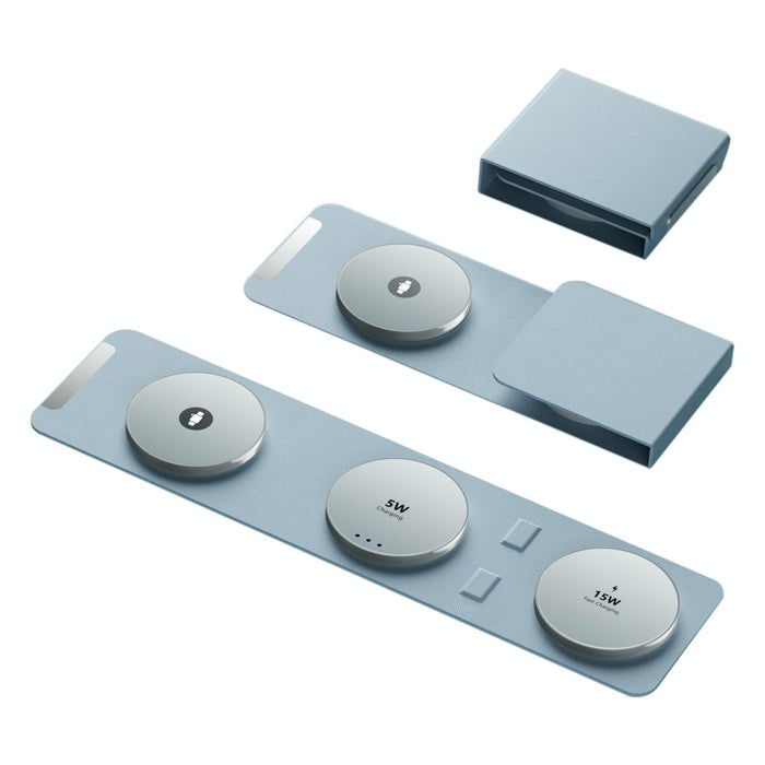 15W 3 In 1 Magnetic Wireless Charger