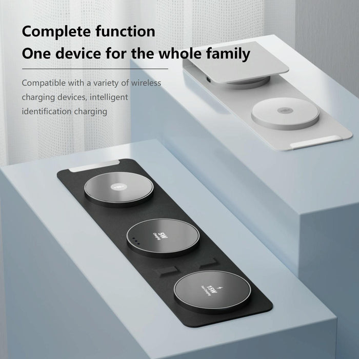 15W 3 In 1 Magnetic Wireless Charger