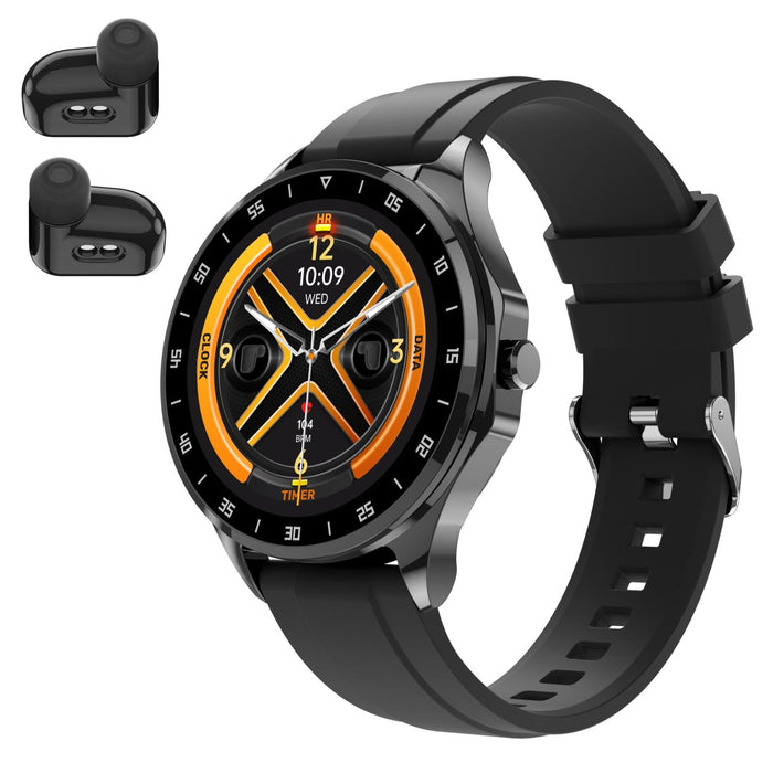 1.43 Inch Ip67 Waterproof 2 In 1 Bluetooth Earphone Smart Watch