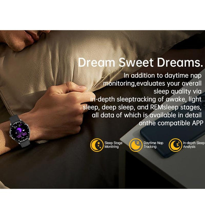 1.43 Inch Ip67 Waterproof 2 In 1 Bluetooth Earphone Smart Watch