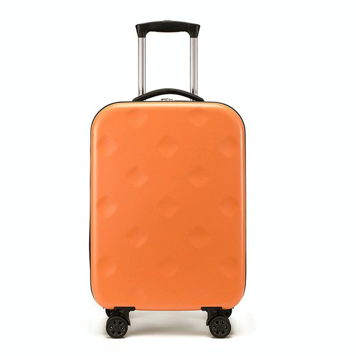 Foldable Portable Universal Wheel Trolley Luggage Suitcase With Combination Lock