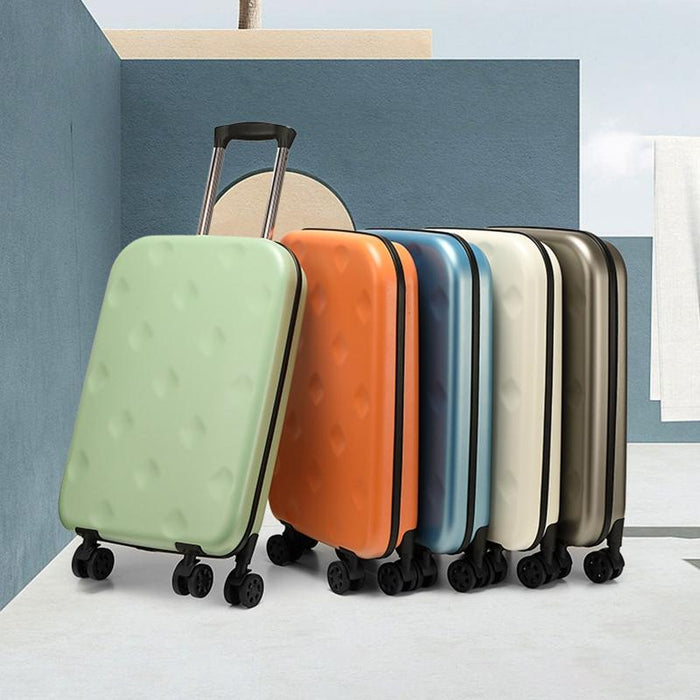 Foldable Portable Universal Wheel Trolley Luggage Suitcase With Combination Lock