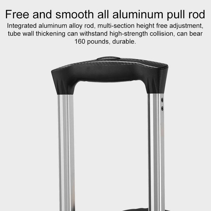 Foldable Portable Universal Wheel Trolley Luggage Suitcase With Combination Lock