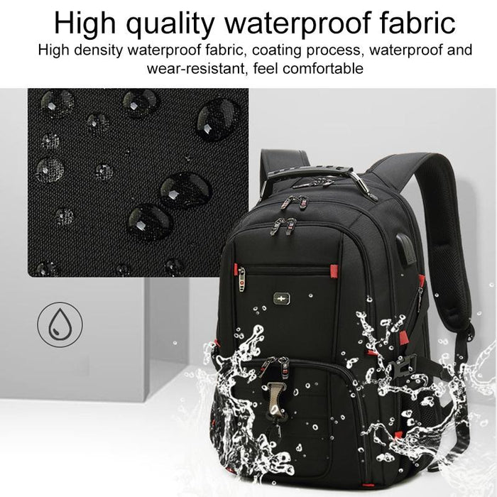 Waterproof Usb Backpack For Business Use