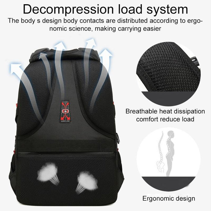 Waterproof Usb Backpack For Business Use