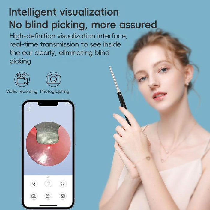 Hd Smart Ear Spoon Black & White