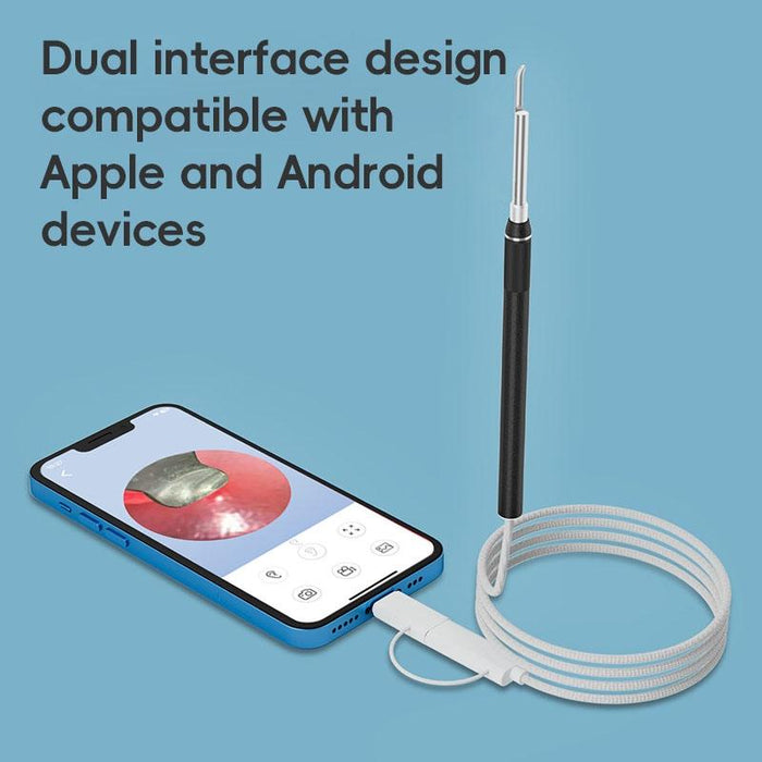 Hd Smart Ear Spoon Black & White