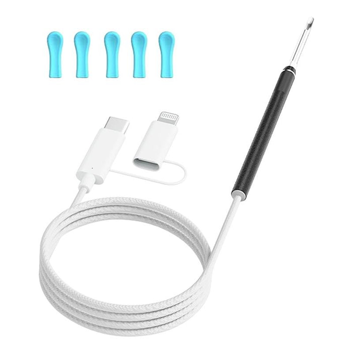 Hd Smart Ear Spoon Black & White