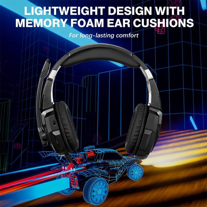 Pro Gaming Headset With Mic 2.1M Cable