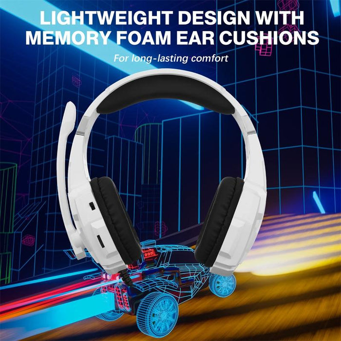 Pro Gaming Headset With Mic 2.1M Cable