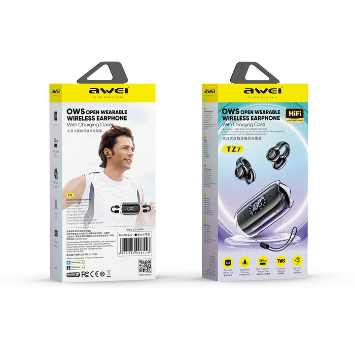 Tz7 Clip-On Wireless Bluetooth Earphone