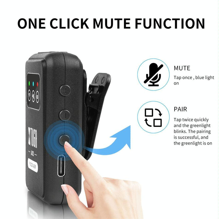 2.4G Wireless In-Ear Mini Monitor System Black