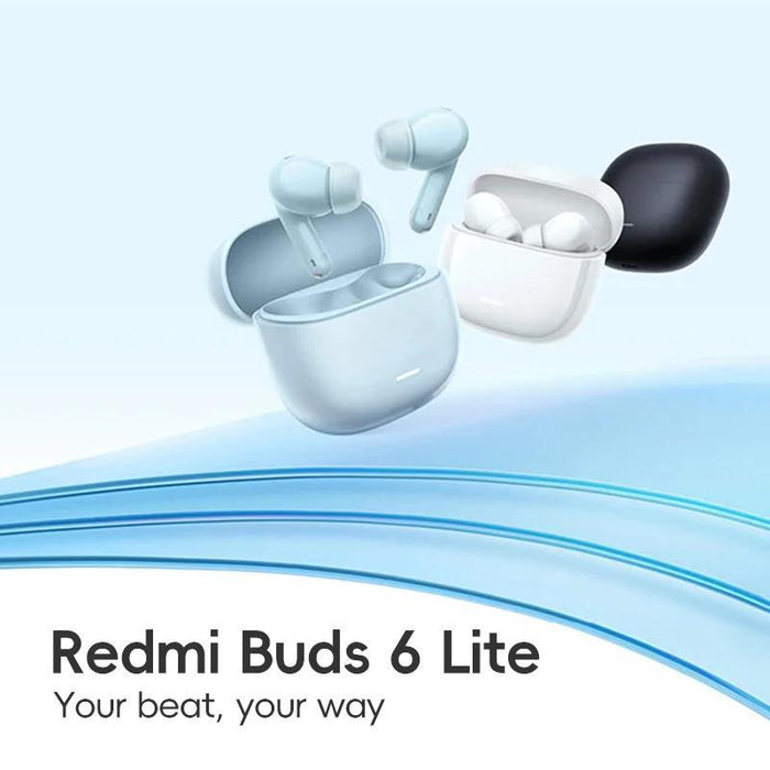 Xiaomi Redmi Buds 6 Lite Dual Microphone Ai Call Wireless Bluetooth Earphone