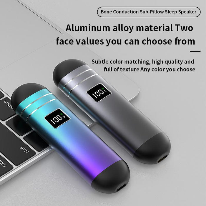 Bone Conduction Bluetooth 5.3 Sleep Speaker Qy09