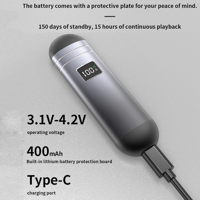 Bone Conduction Bluetooth 5.3 Sleep Speaker Qy09