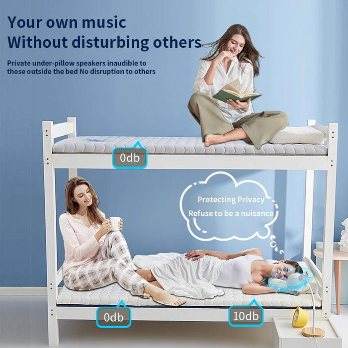 Bone Conduction Bluetooth 5.3 Sleep Speaker Grey