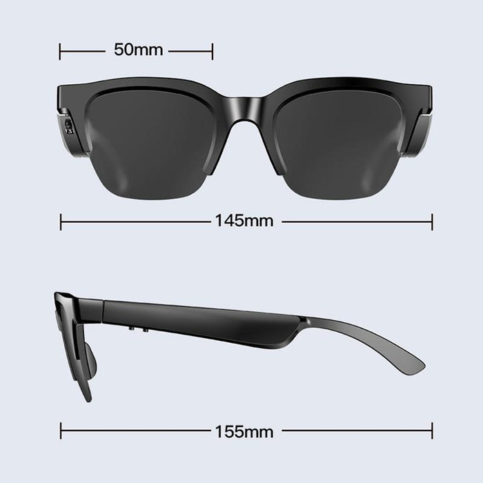 Noise Reduction Smart Audio Bluetooth Glasses