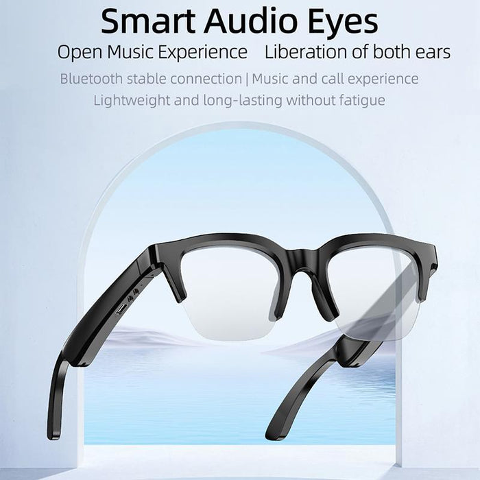 Noise Reduction Smart Audio Bluetooth Glasses