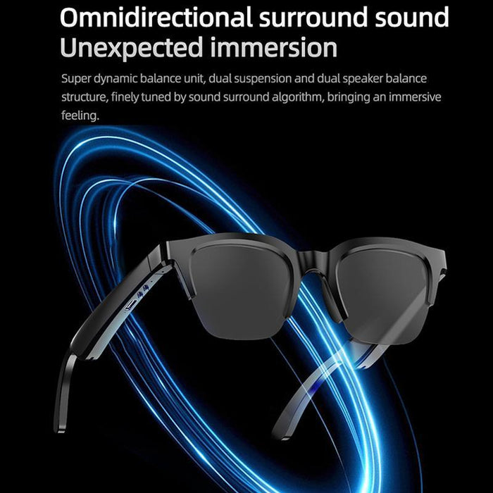 Noise Reduction Smart Audio Bluetooth Glasses