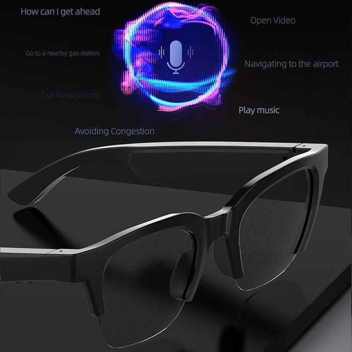 Noise Reduction Smart Audio Bluetooth Glasses