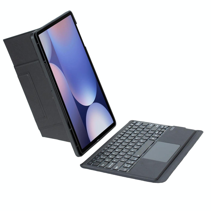 Holder Floating Detachable Backlight Keyboard Tablet Leather Case With Touchpad