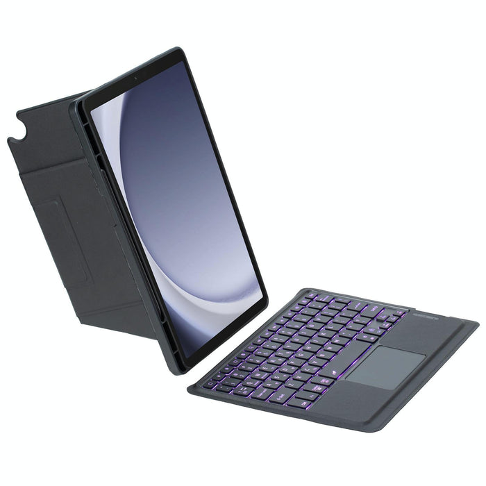 Holder Floating Detachable Backlight Keyboard Tablet Leather Case With Touchpad