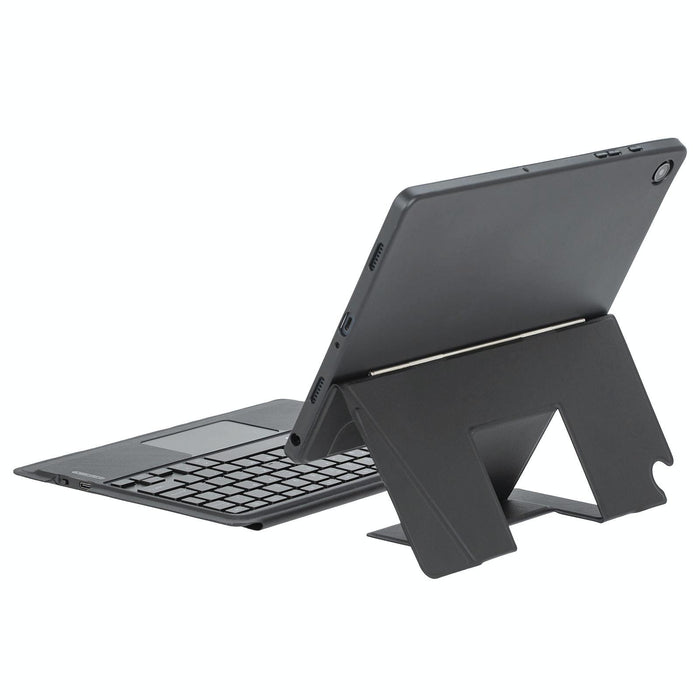 Holder Floating Detachable Backlight Keyboard Tablet Leather Case With Touchpad