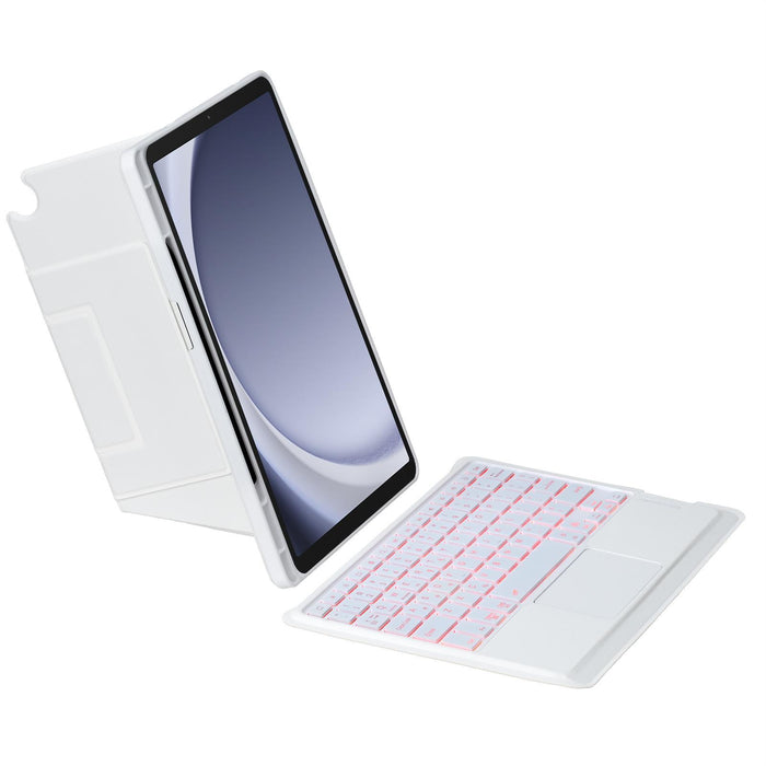 Holder Floating Detachable Backlight Keyboard Tablet Leather Case With Touchpad