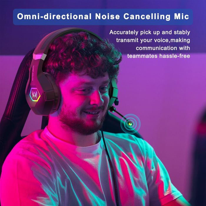 Omni Esports Headset With Mic 1.9M Length