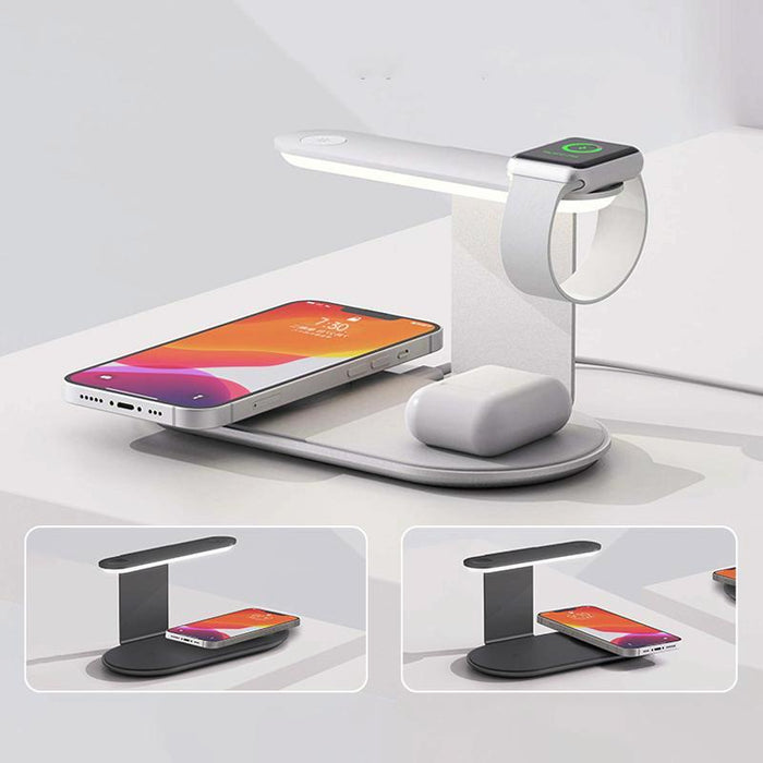 3 In 1 Wireless Charger With Night Light 15W