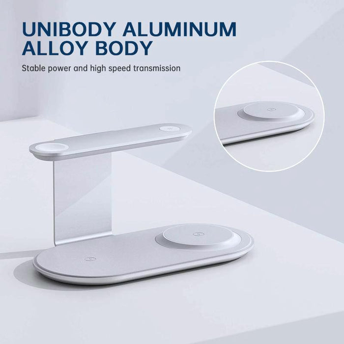 3 In 1 Wireless Charger With Night Light 15W